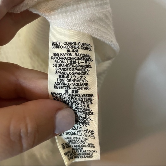 We the Free Waffle Knit Top Small - Picture 6 of 6